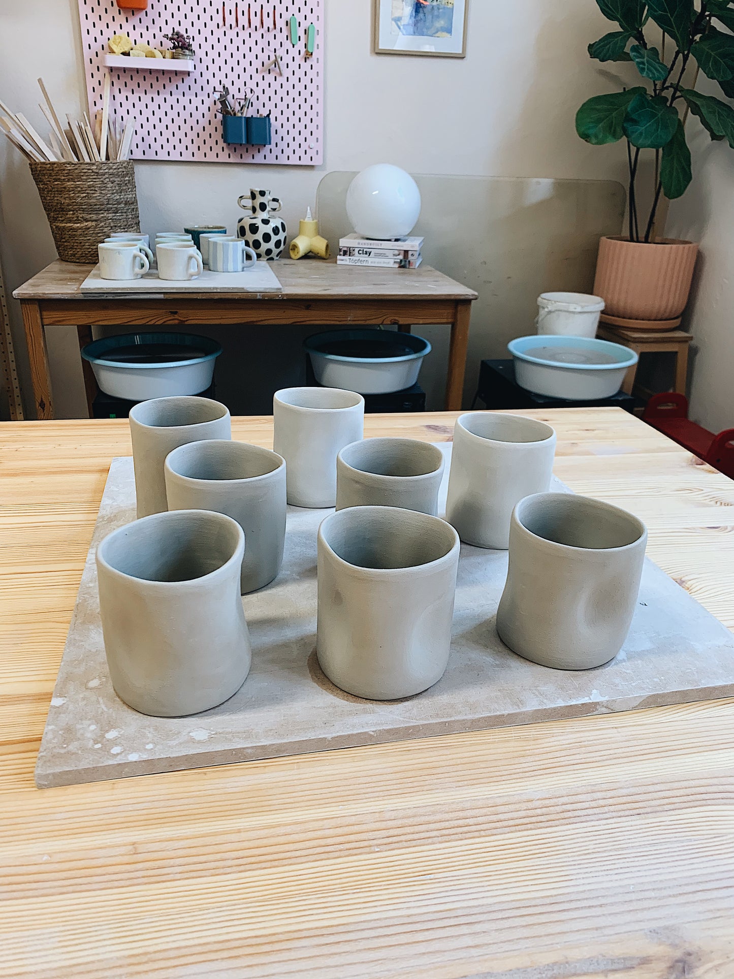 Bunte Becher - Pinseln und Plaudern