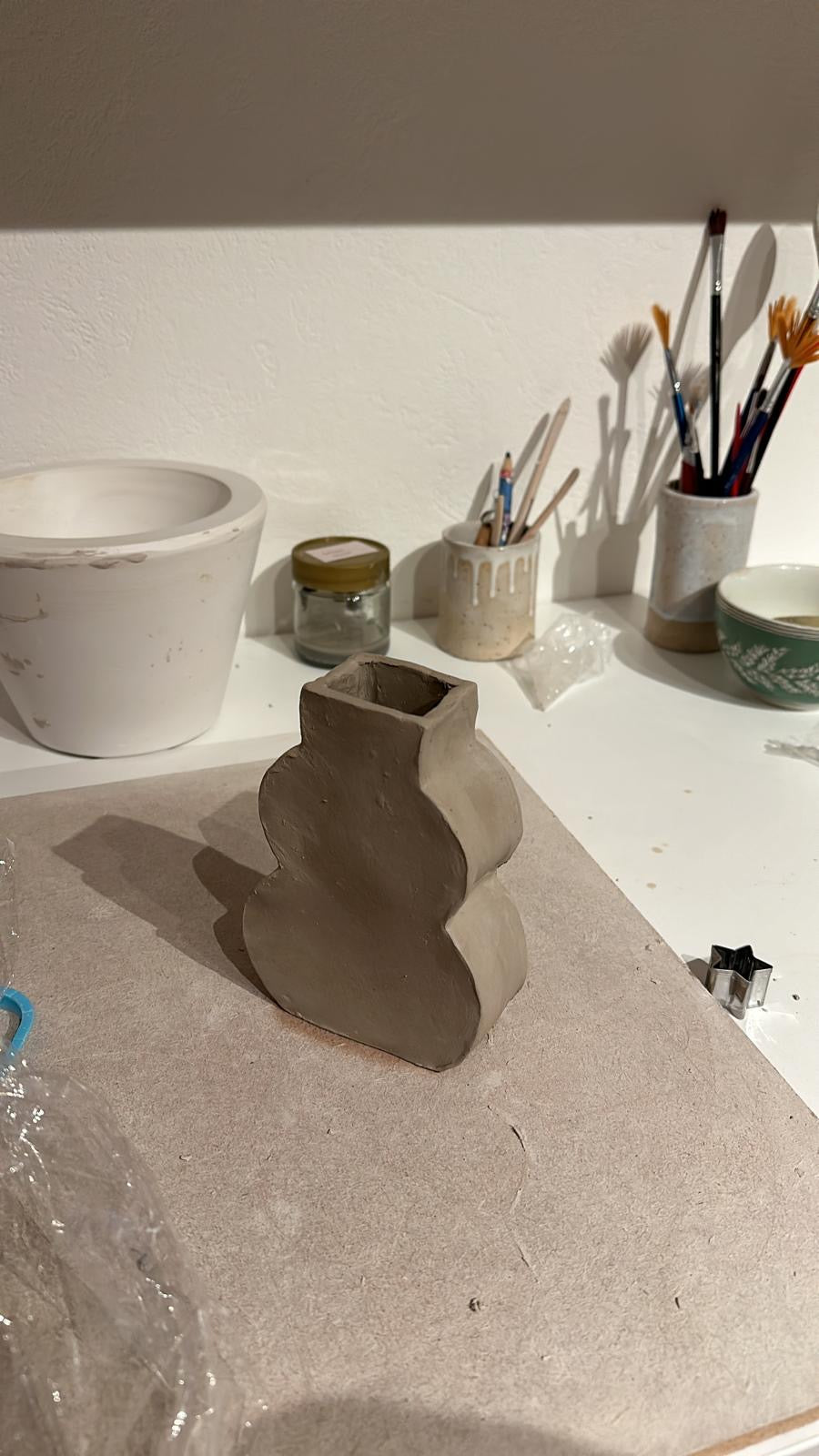 Vasenkurs - Plattentechnik (Töpfern&Bemalen)