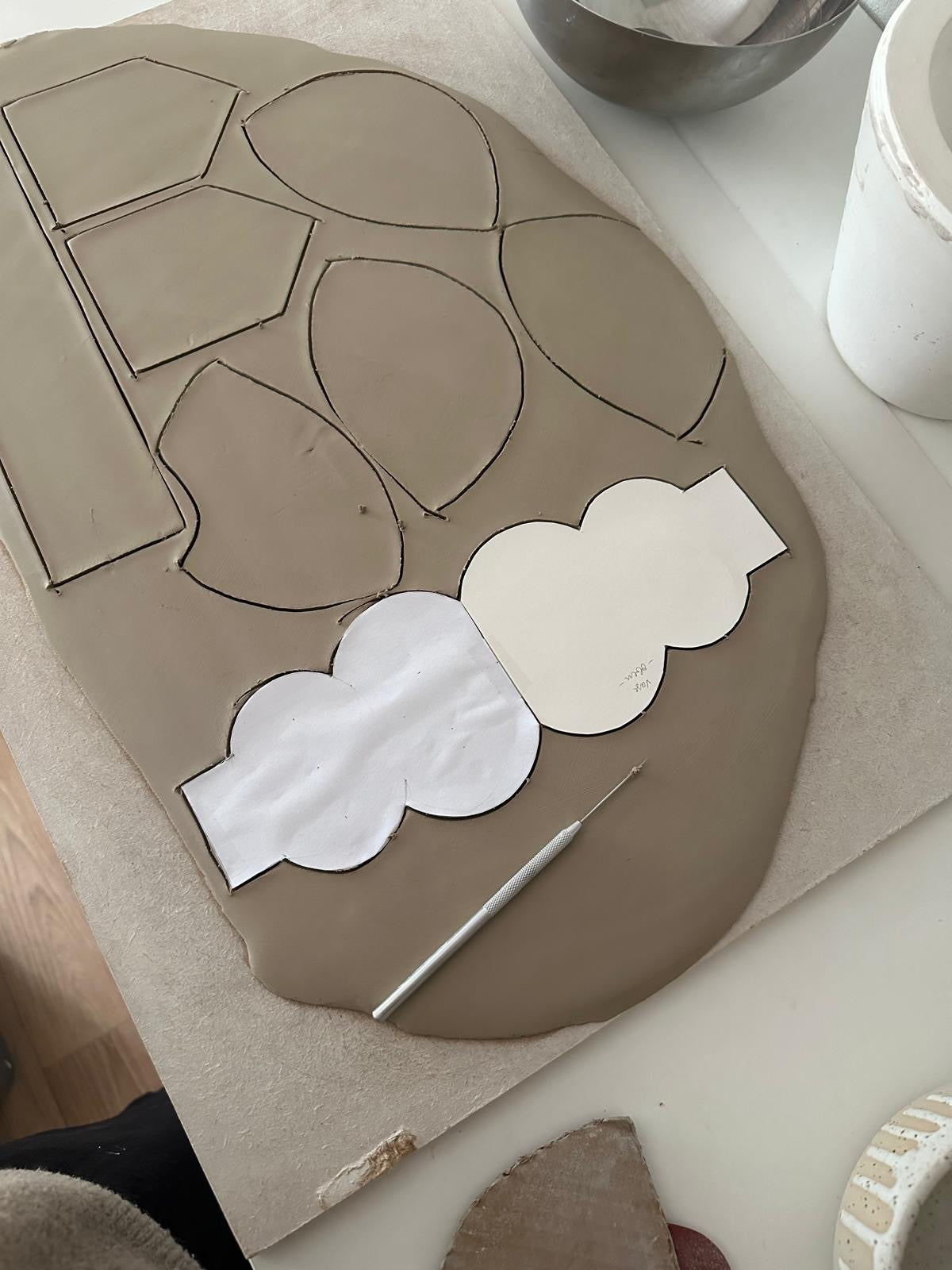 Vasenkurs - Plattentechnik (Töpfern&Bemalen)